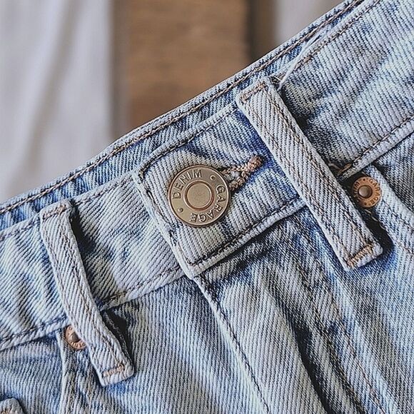Garage Grace Blue Mom Short size 00 - Picture 6 of 13